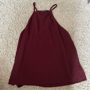 American apparel high neck top